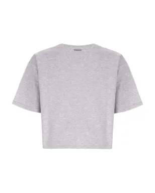 Michael Michael Kors ロゴエンボス クロップドTシャツ - サムネイル2