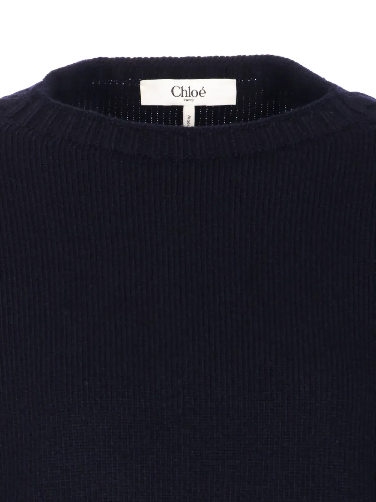 Chloé クルーネック パッチロゴ セーター - 画像3