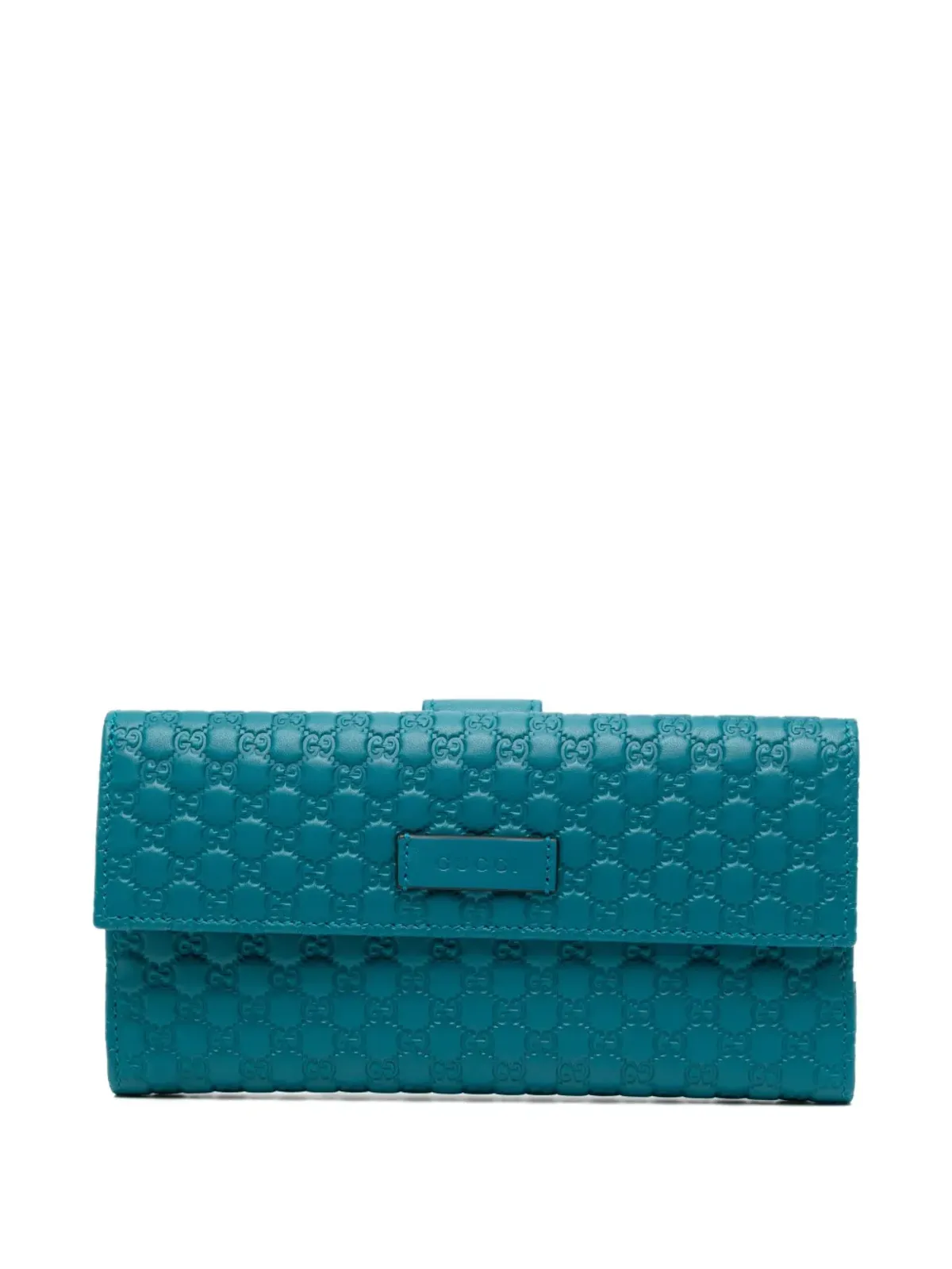 Gucci ダブルG ウォレット ブルー - 画像1
