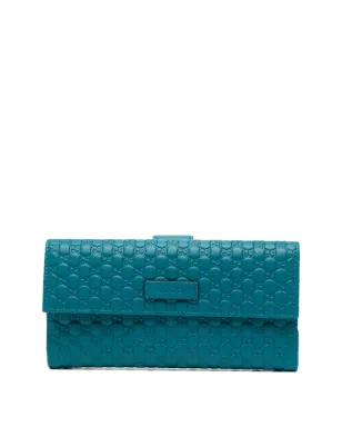 Gucci ダブルG ウォレット ブルー - サムネイル1