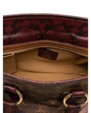 Louis Vuitton Pre-Owned x Richard Prince Graduate Jokes ハンドバッグ（レッド） - サムネイル4