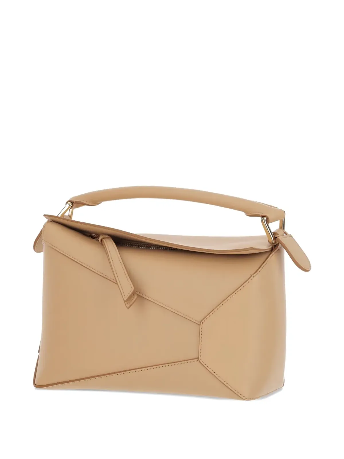 LOEWE アナグラム ジオメトリック レザー ショルダーバッグ - 画像3
