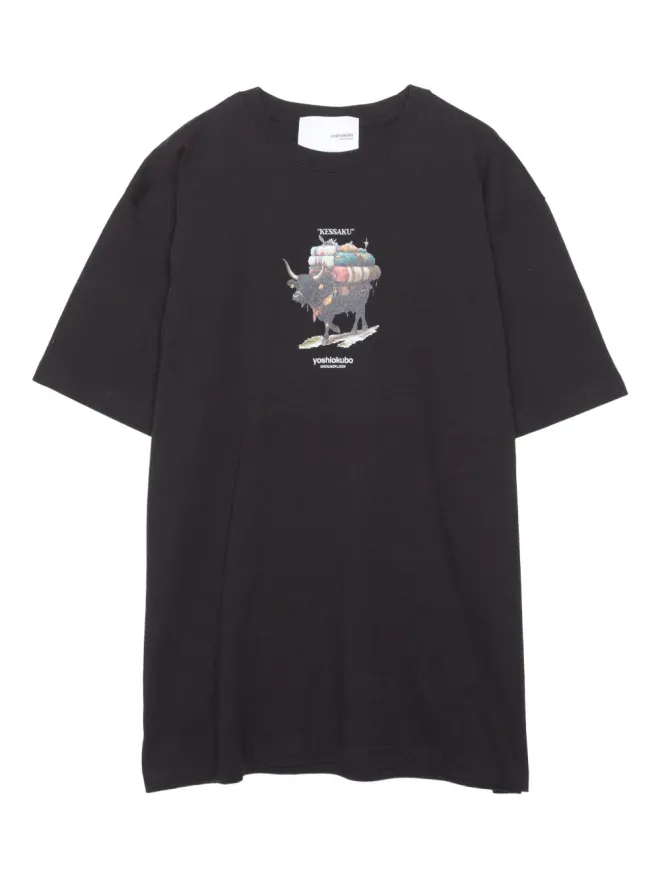 Yoshiokubo Yoshiokubo OXプリントTシャツの商品画像