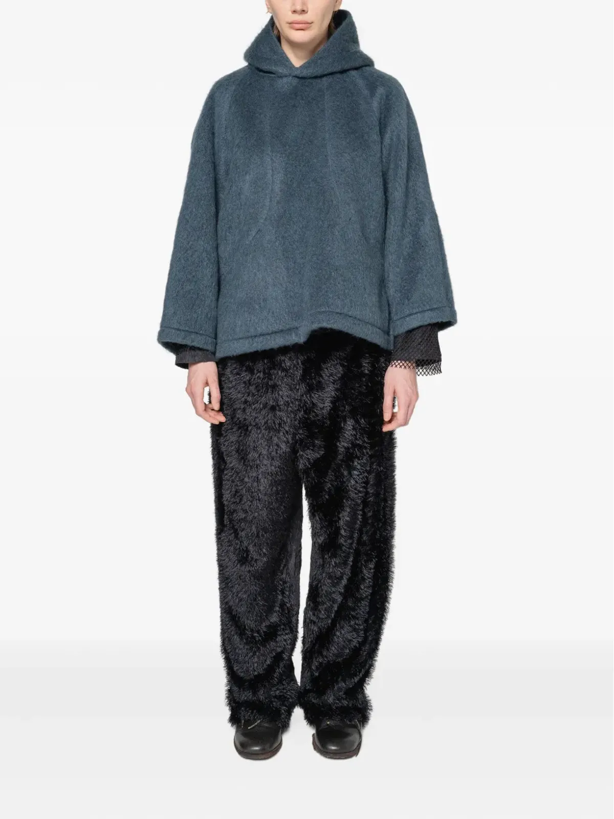 Muller Of Yoshiokubo Grass panelled trousers - 画像2