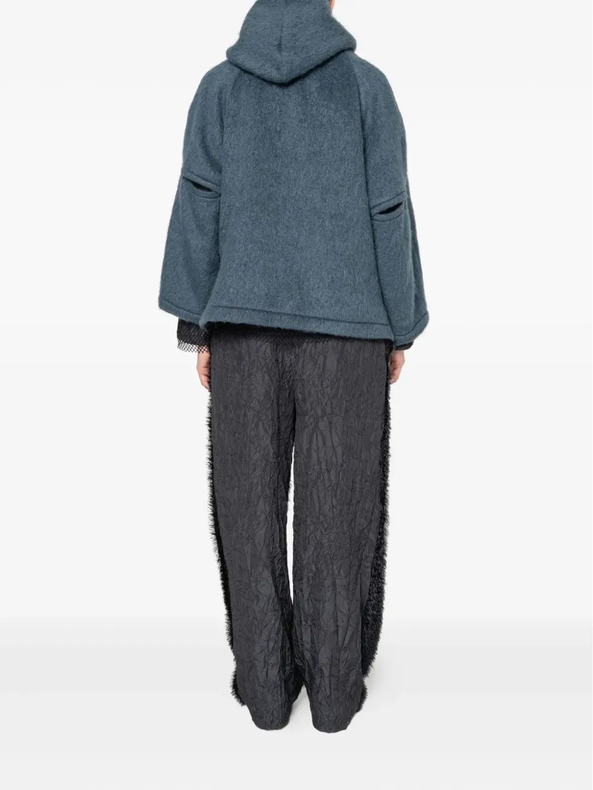 Muller Of Yoshiokubo Grass panelled trousers - 画像4