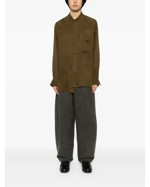 Ziggy Chen silk shirt - Green - サムネイル2