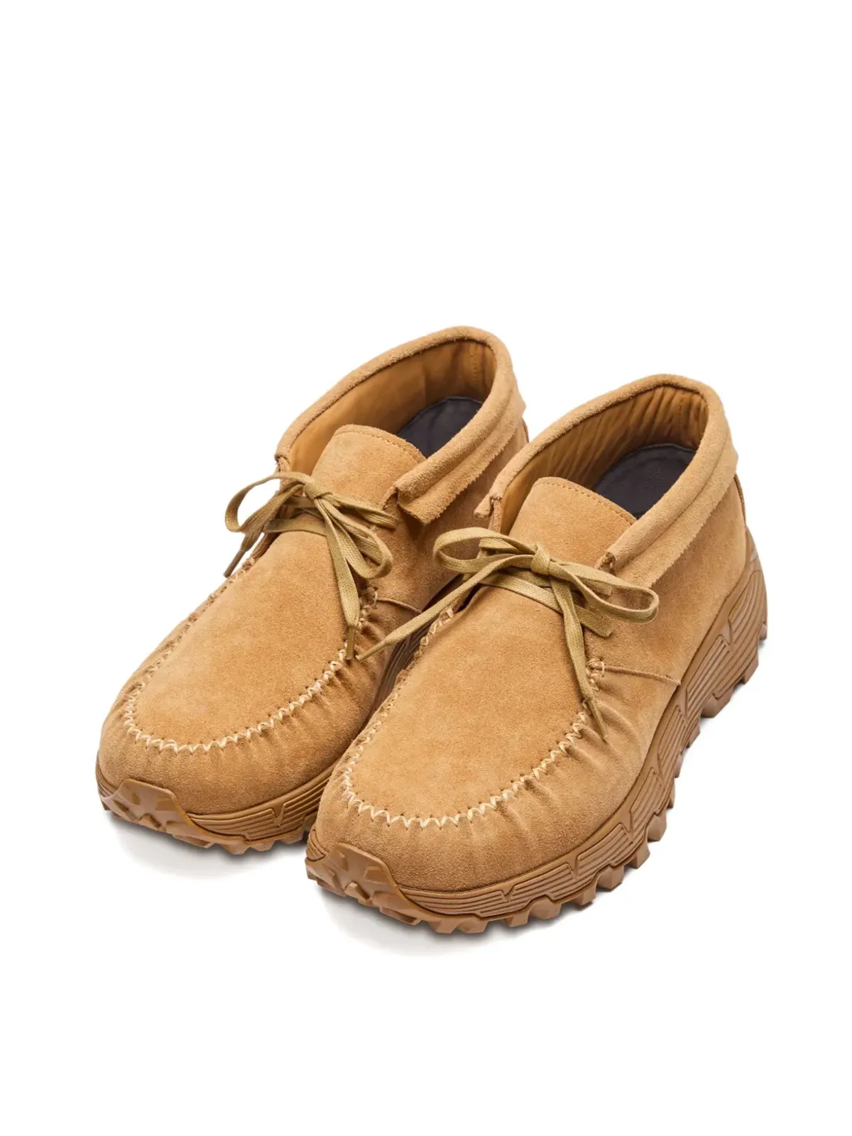 Suicoke フリンジ付きスエード トレーナー - 画像2