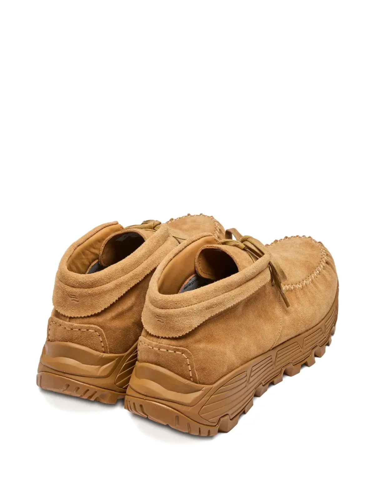 Suicoke フリンジ付きスエード トレーナー - 画像3