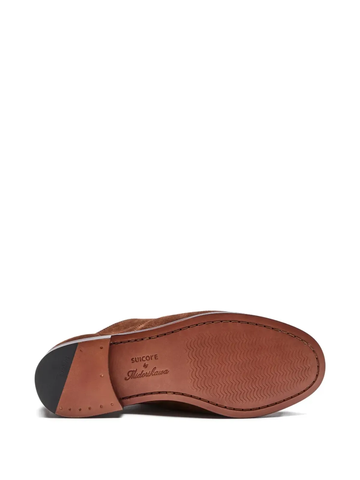 Suicoke pompom-embellished loafers - Brown - 画像5