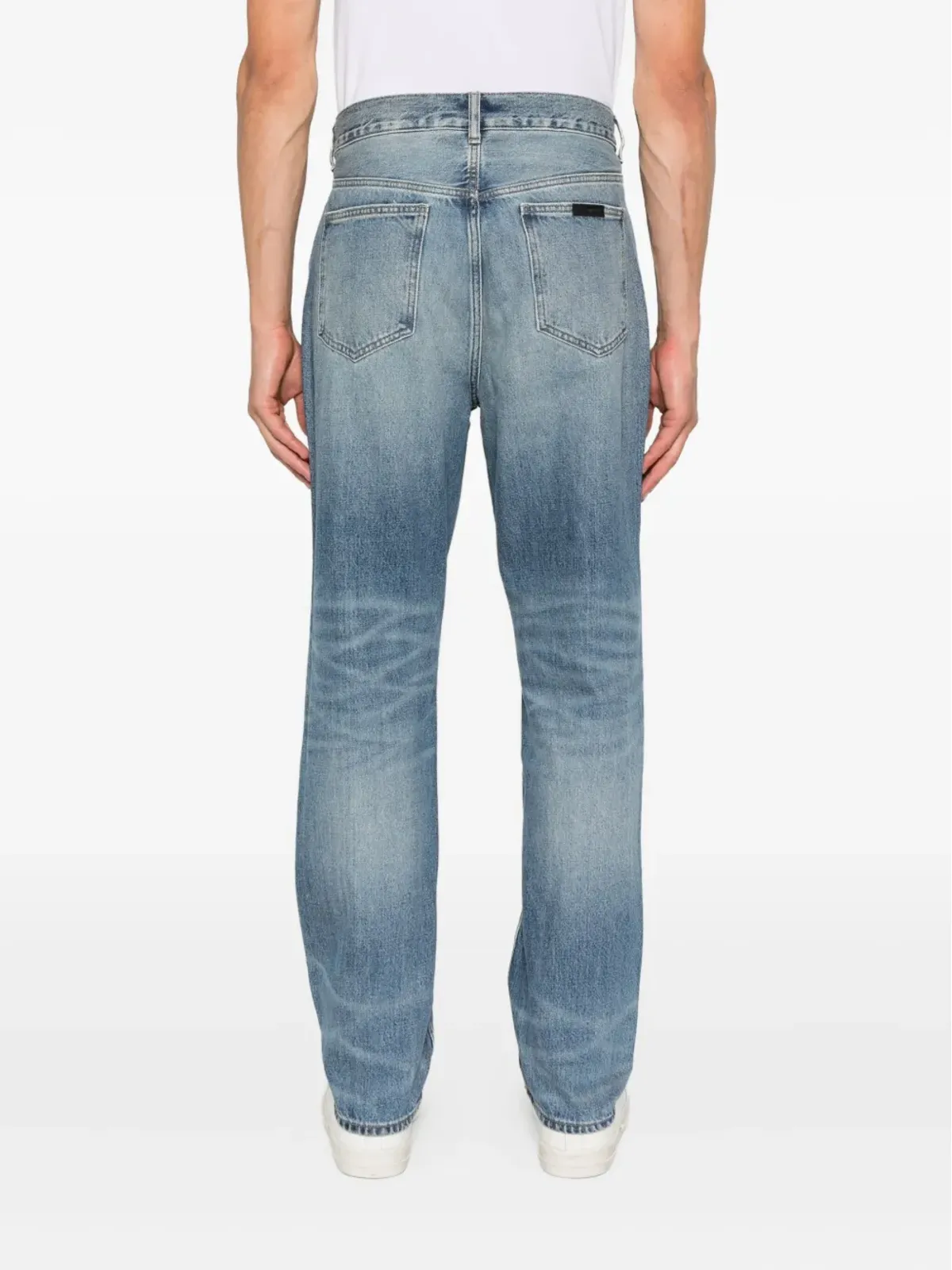 FEAR OF GOD ESSENTIALS ロゴパッチジーンズ - 画像4