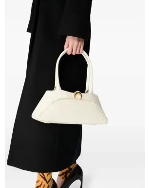 Marine Serre オーロラ クロコダイルエンボス トートバッグ - サムネイル2