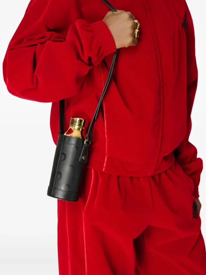 Marine Serre Marine Serre Moon canvas bottle holderの商品画像