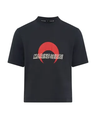 Marine Serre ロゴTシャツ - サムネイル1