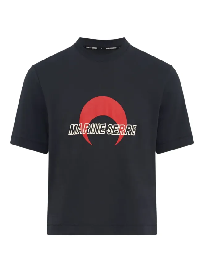 Marine Serre Marine Serre ロゴTシャツの商品画像