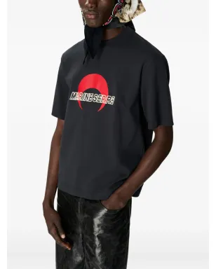 Marine Serre ロゴTシャツ - サムネイル2