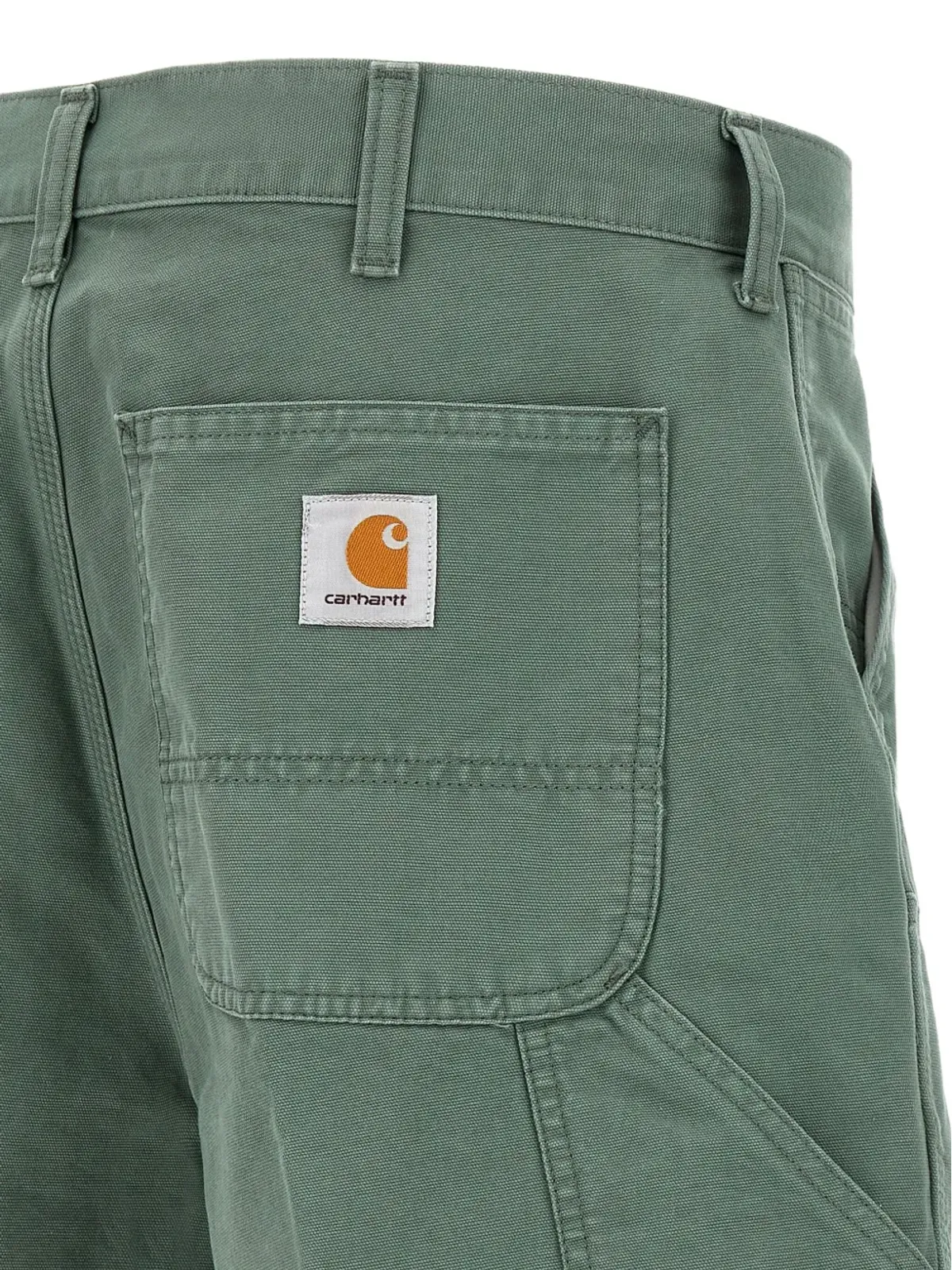 Carhartt WIP ダブルニーキャンバスショーツ - 画像3