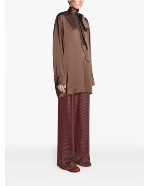 DRIES VAN NOTEN タイネック ブラウス - サムネイル3
