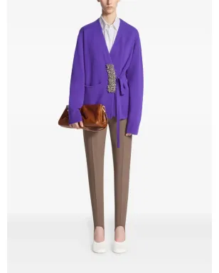 Dries Van Noten スターラップ トラウザーズ - サムネイル2