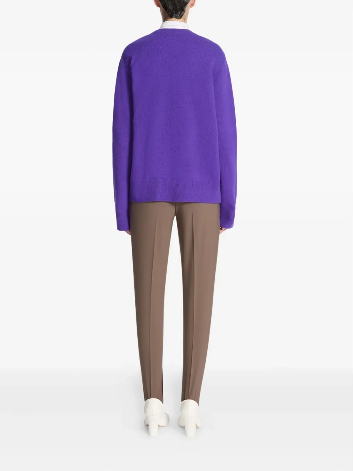 Dries Van Noten スターラップ トラウザーズ - 画像4