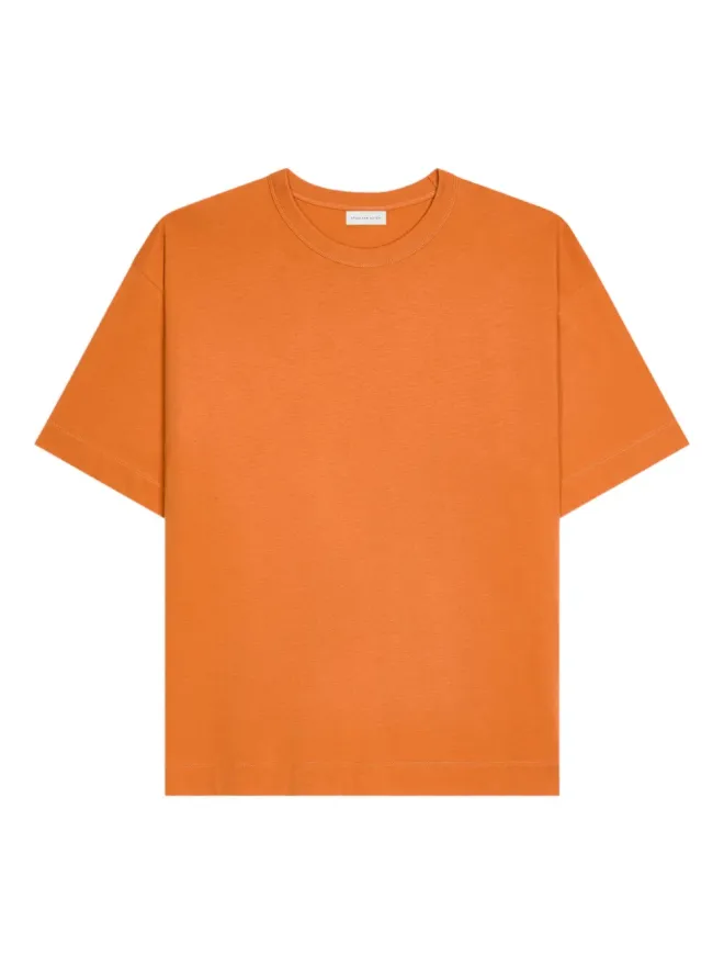 Dries Van Noten DRIES VAN NOTEN コットン クルーネック Tシャツ - オレンジの商品画像