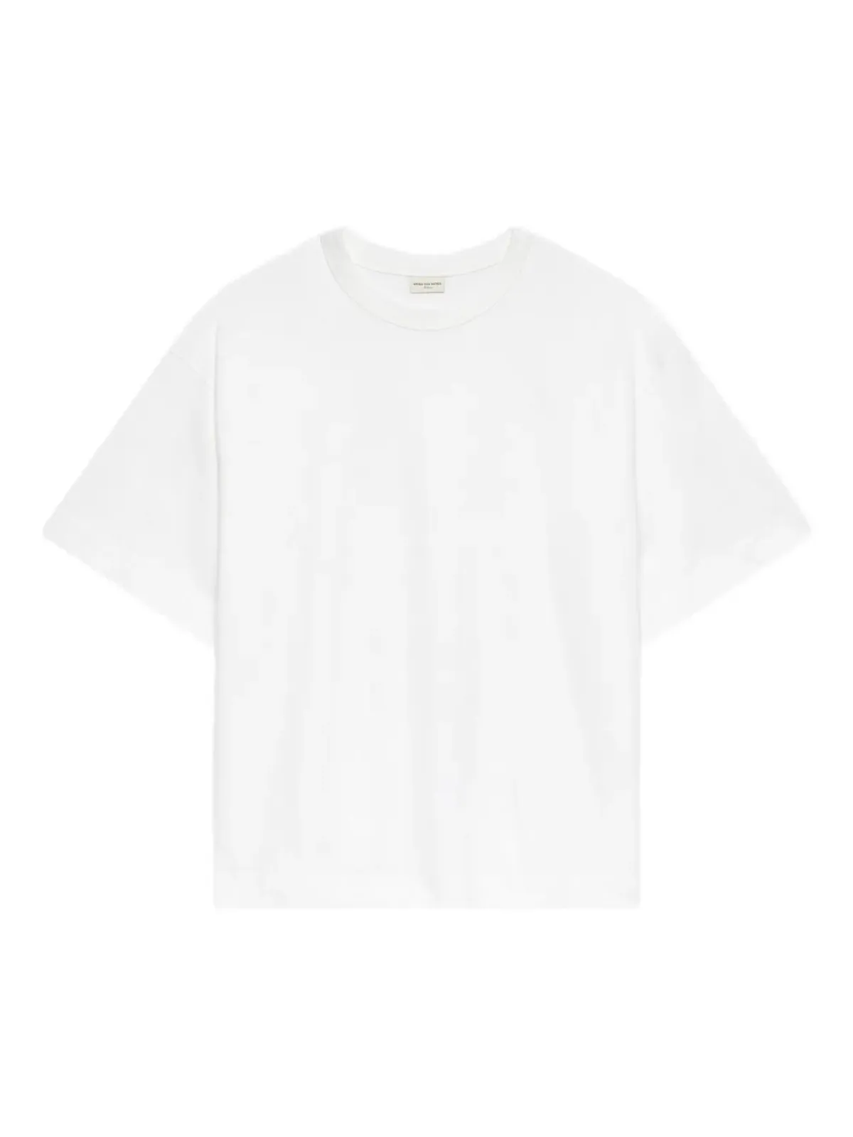 DRIES VAN NOTEN クルーネック コットンTシャツ - 画像1