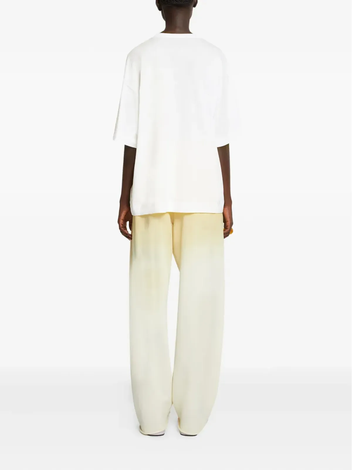DRIES VAN NOTEN クルーネック コットンTシャツ - 画像4