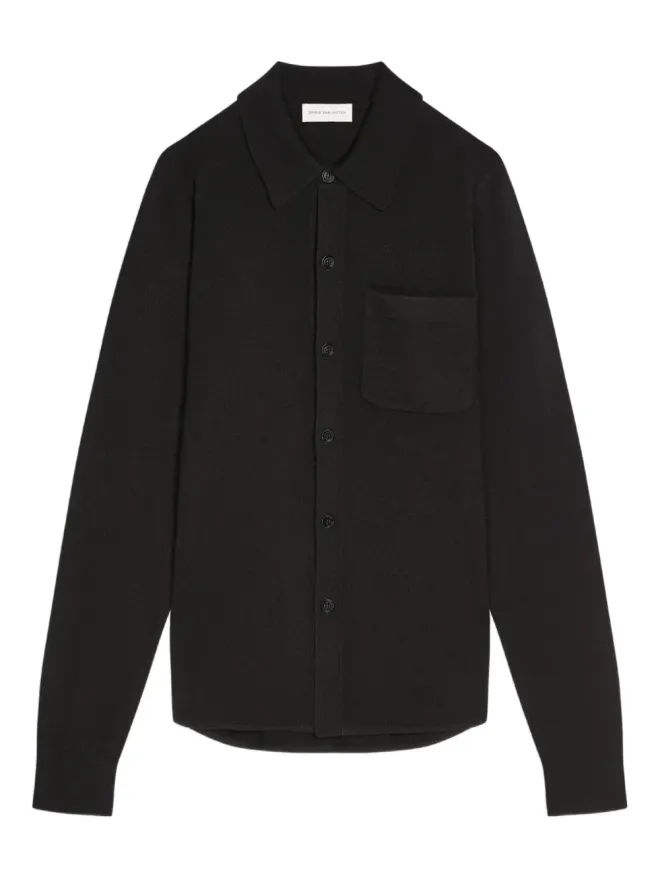 Dries Van Noten DRIES VAN NOTEN カシミヤシャツの商品画像
