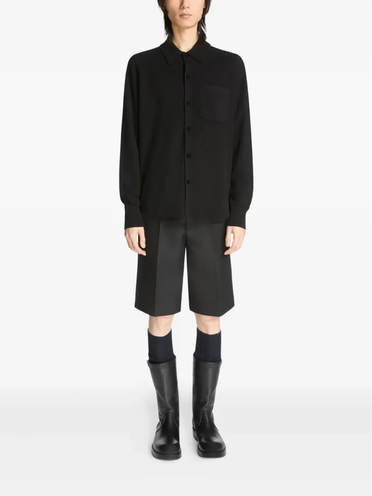 DRIES VAN NOTEN カシミヤシャツ - 画像2