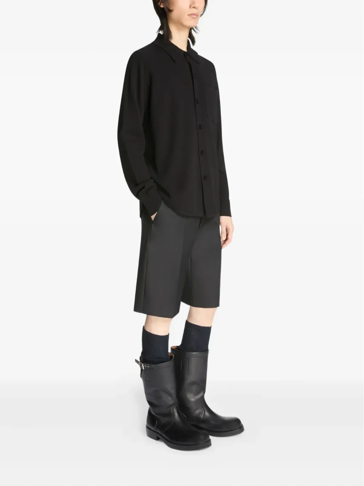 DRIES VAN NOTEN カシミヤシャツ - 画像3