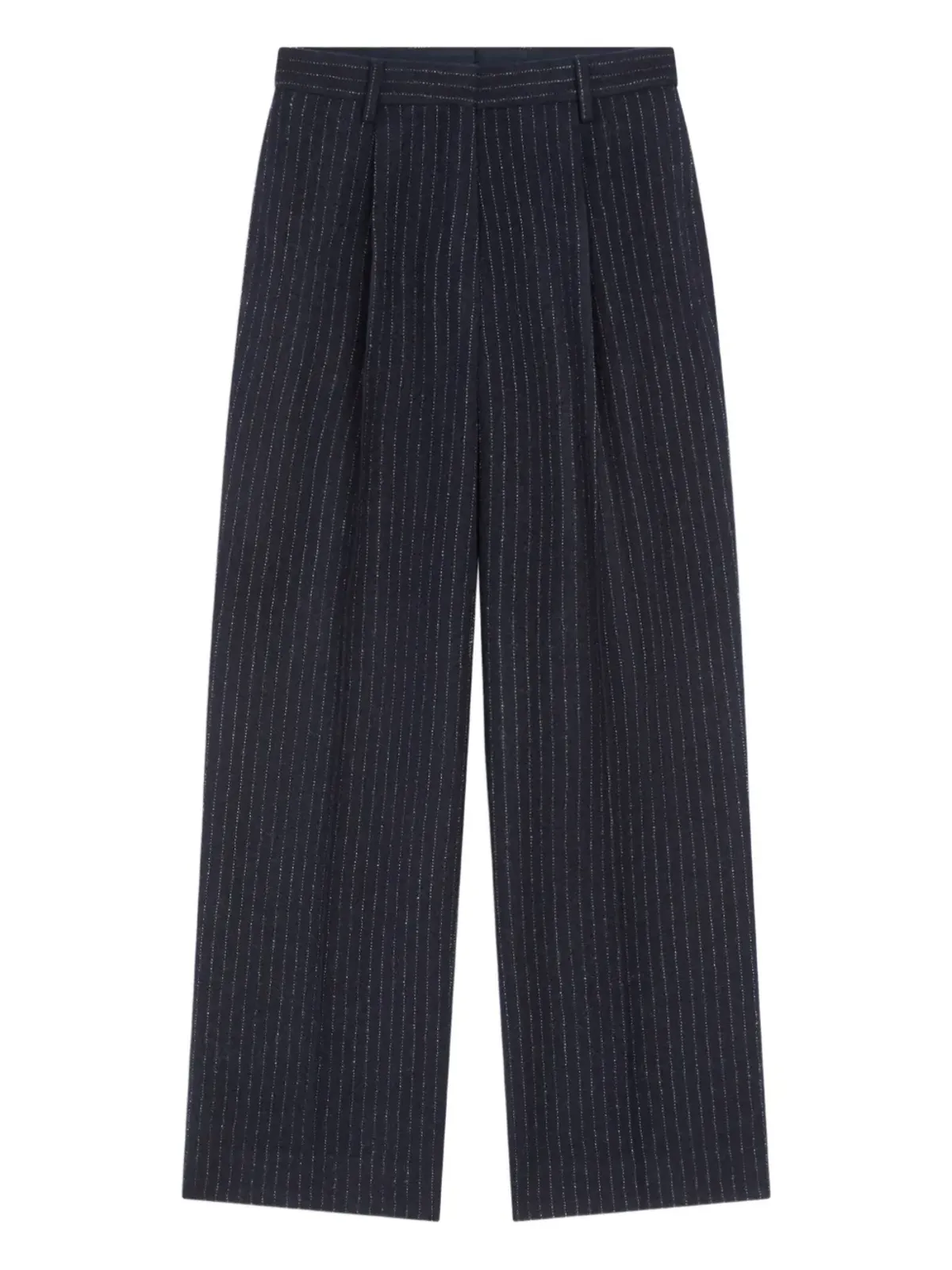 DRIES VAN NOTEN ピンストライプ ウール トラウザー - 画像1