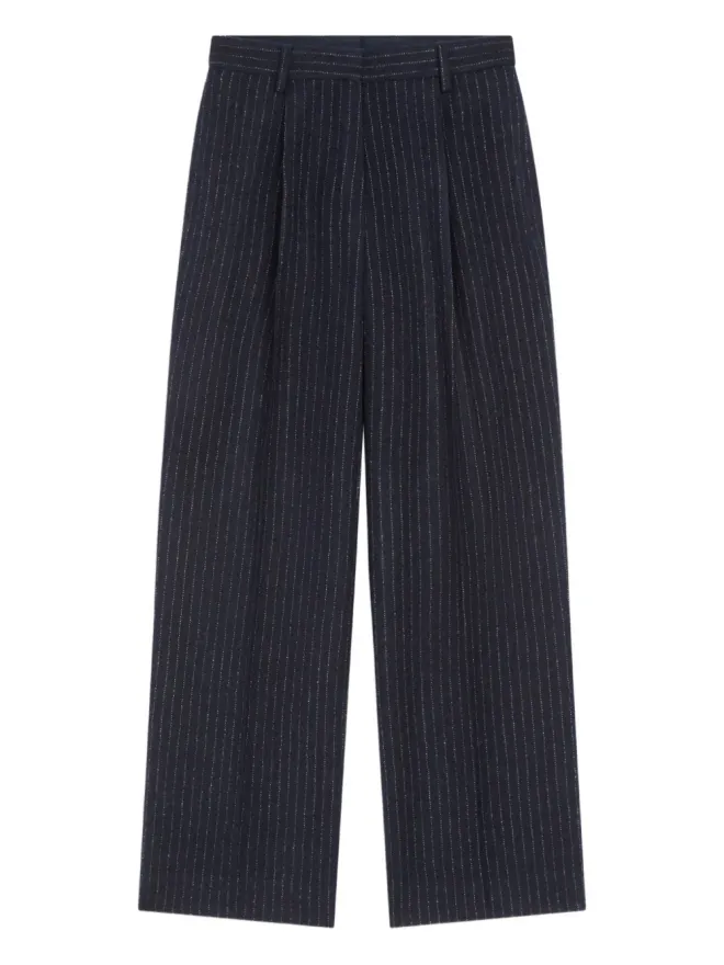 Dries Van Noten DRIES VAN NOTEN ピンストライプ ウール トラウザーの商品画像