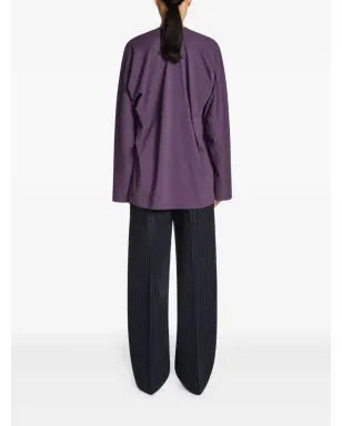 DRIES VAN NOTEN ピンストライプ ウール トラウザー - サムネイル4