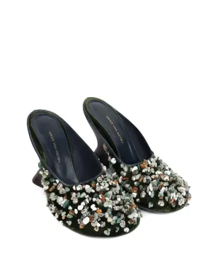 DRIES VAN NOTEN ビジュー付きミュール - サムネイル2