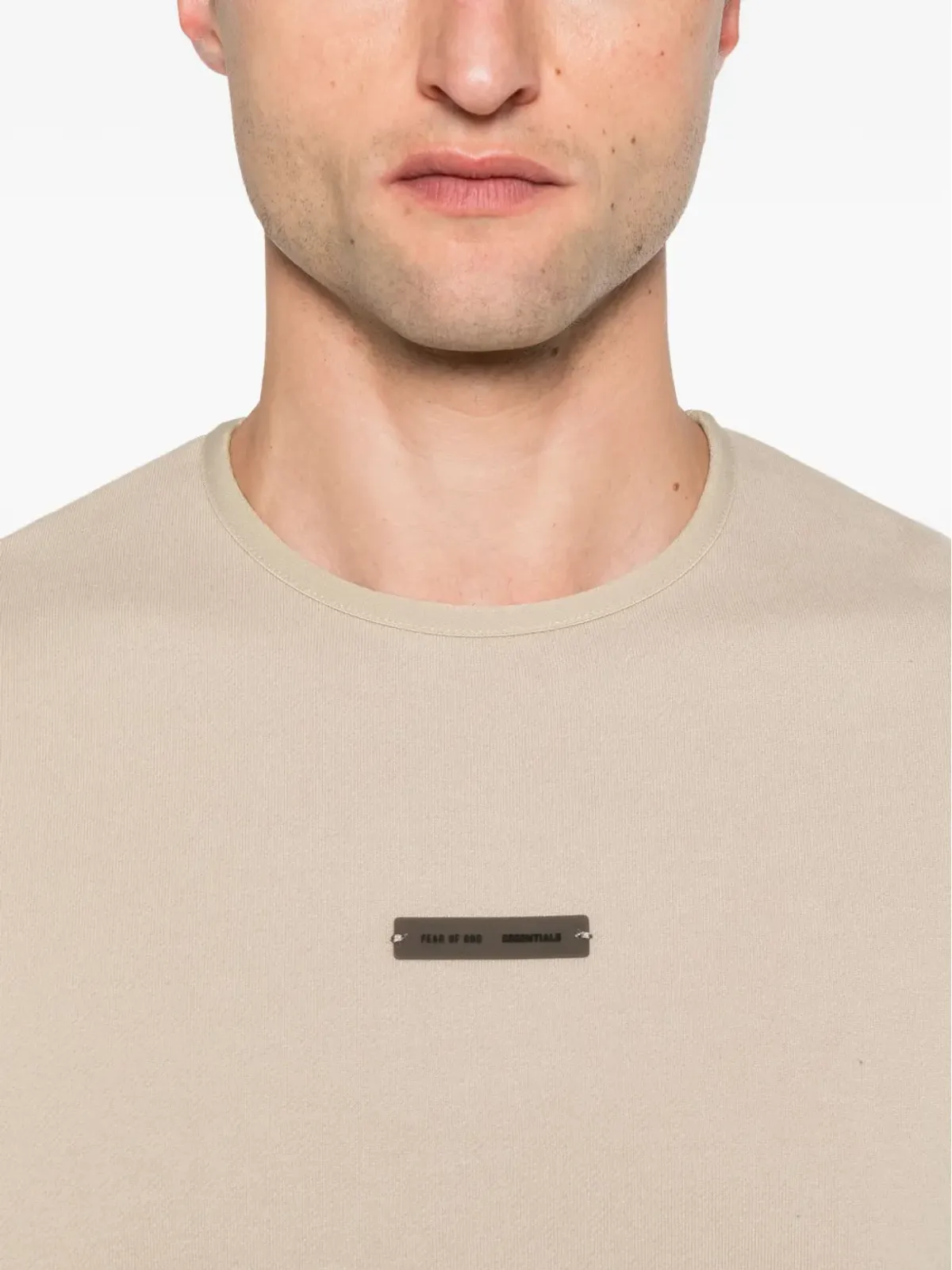FEAR OF GOD ESSENTIALS ロゴプレート コットン スウェットシャツ - 画像5