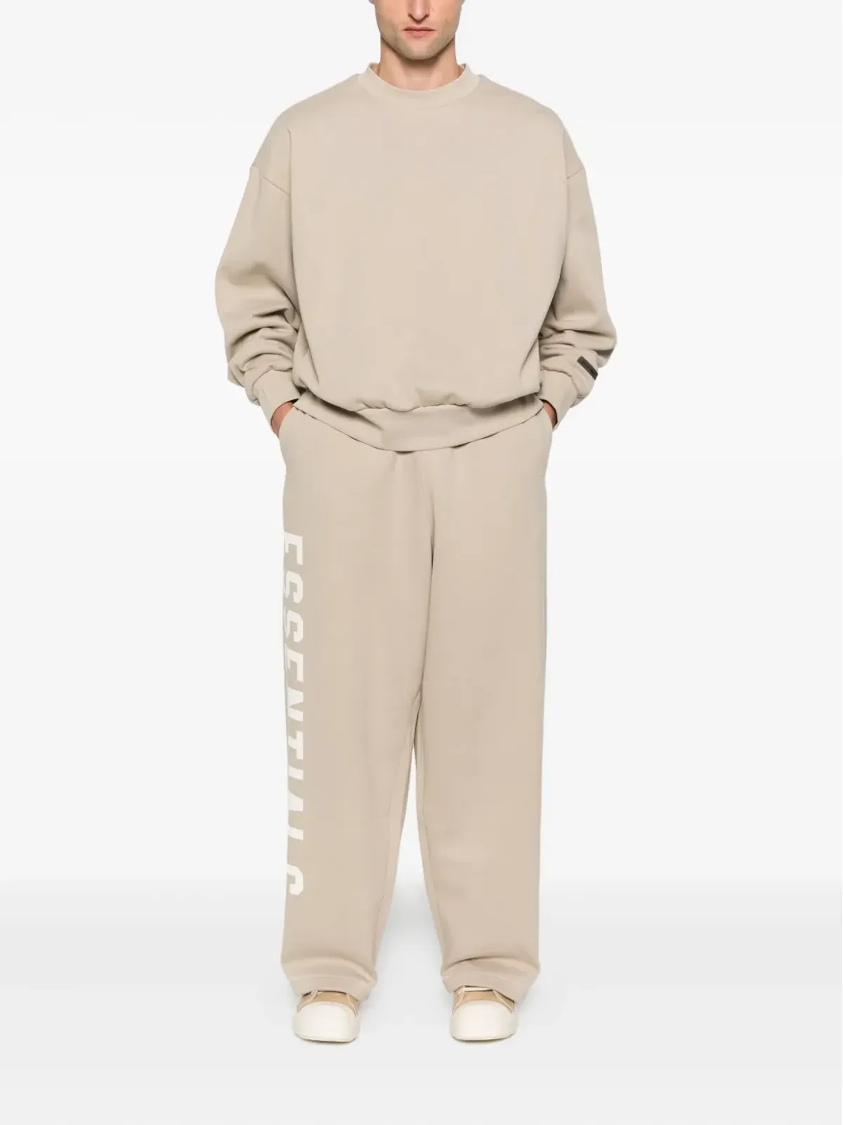 FEAR OF GOD ESSENTIALS クルーネック コットン スウェットシャツ - 画像2