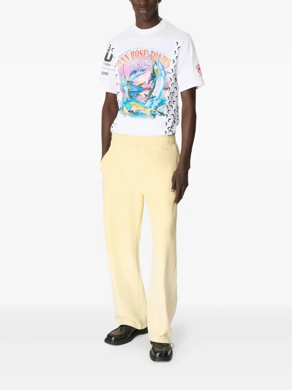 Marine Serre フェードムーン トラックパンツ - 画像2