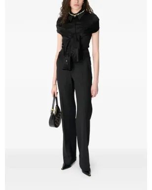 Marine Serre ヴァージンウールストレートパンツ - サムネイル2