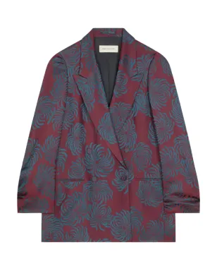DRIES VAN NOTEN 花柄ダブルブレストブレザー - サムネイル1