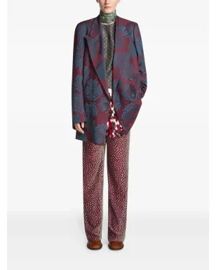 DRIES VAN NOTEN 花柄ダブルブレストブレザー - サムネイル2
