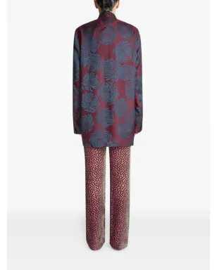 DRIES VAN NOTEN 花柄ダブルブレストブレザー - サムネイル4
