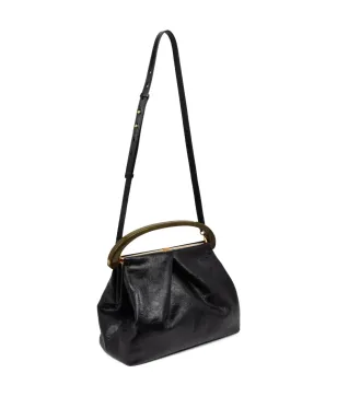 DRIES VAN NOTEN プリーテッドレザートートバッグ - サムネイル3