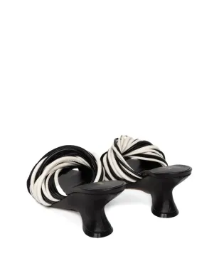 DRIES VAN NOTEN オープントゥ レザーサンダル - サムネイル3
