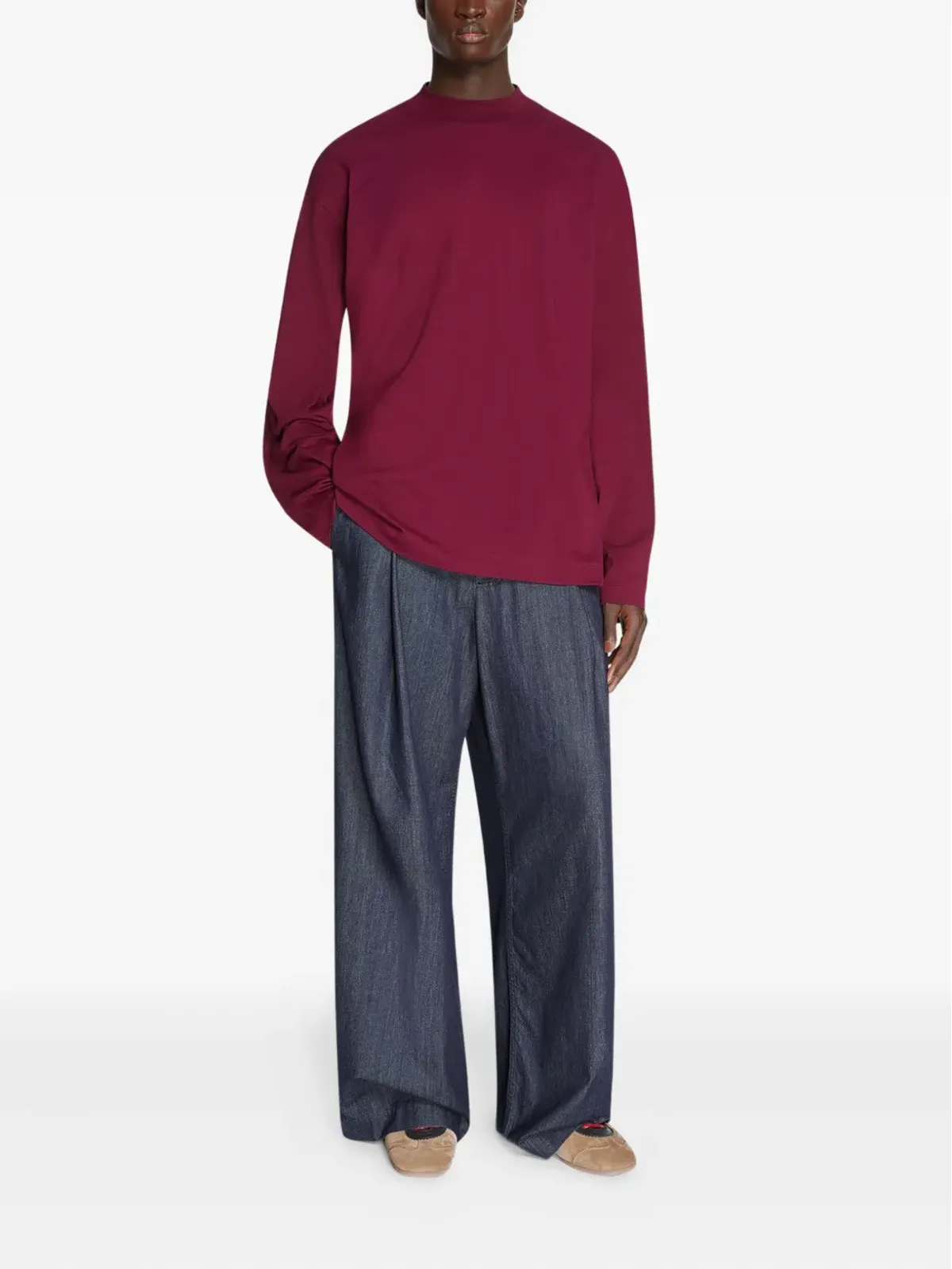 DRIES VAN NOTEN ロングスリーブTシャツ - 画像2