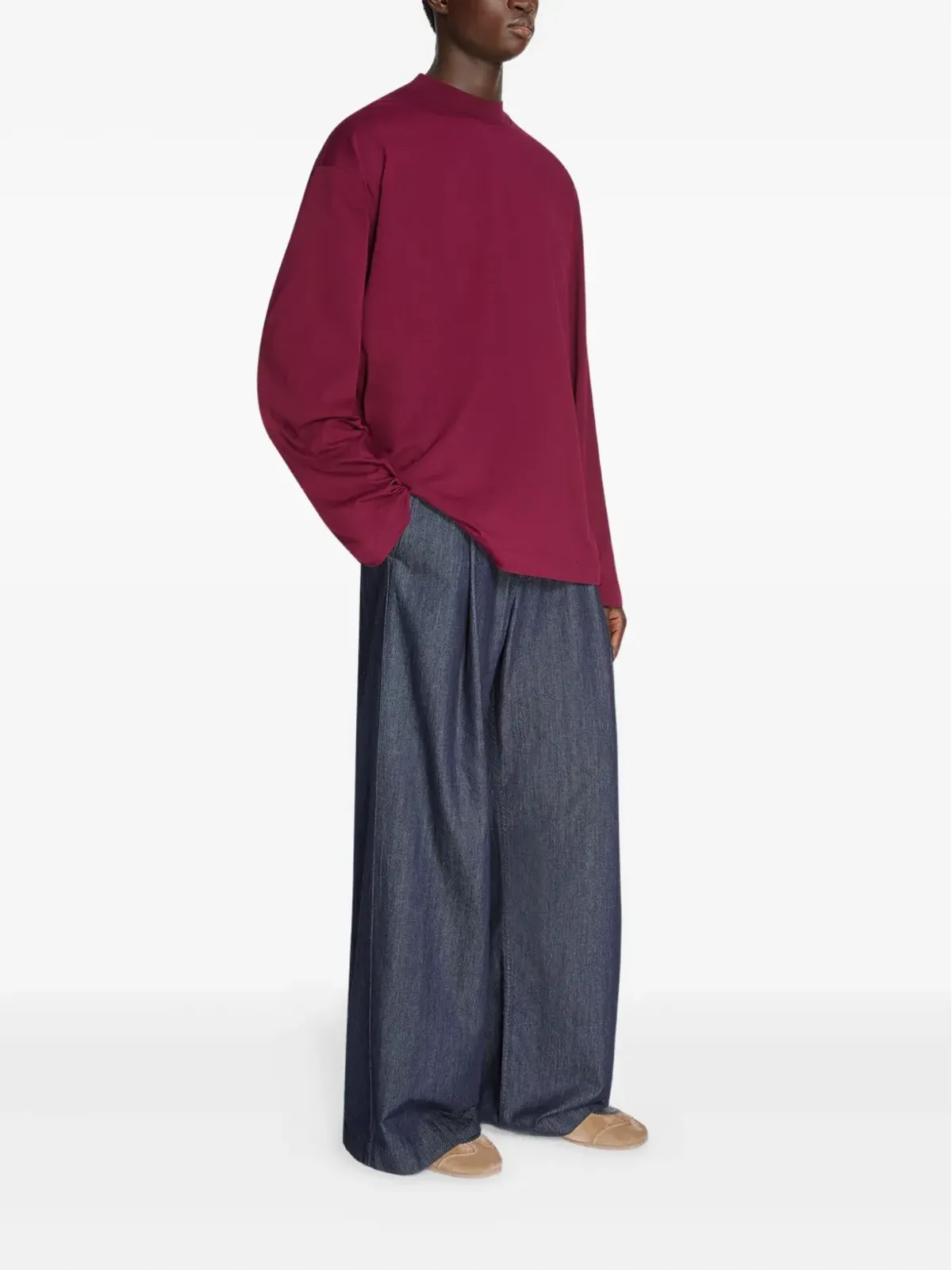 DRIES VAN NOTEN ロングスリーブTシャツ - 画像3