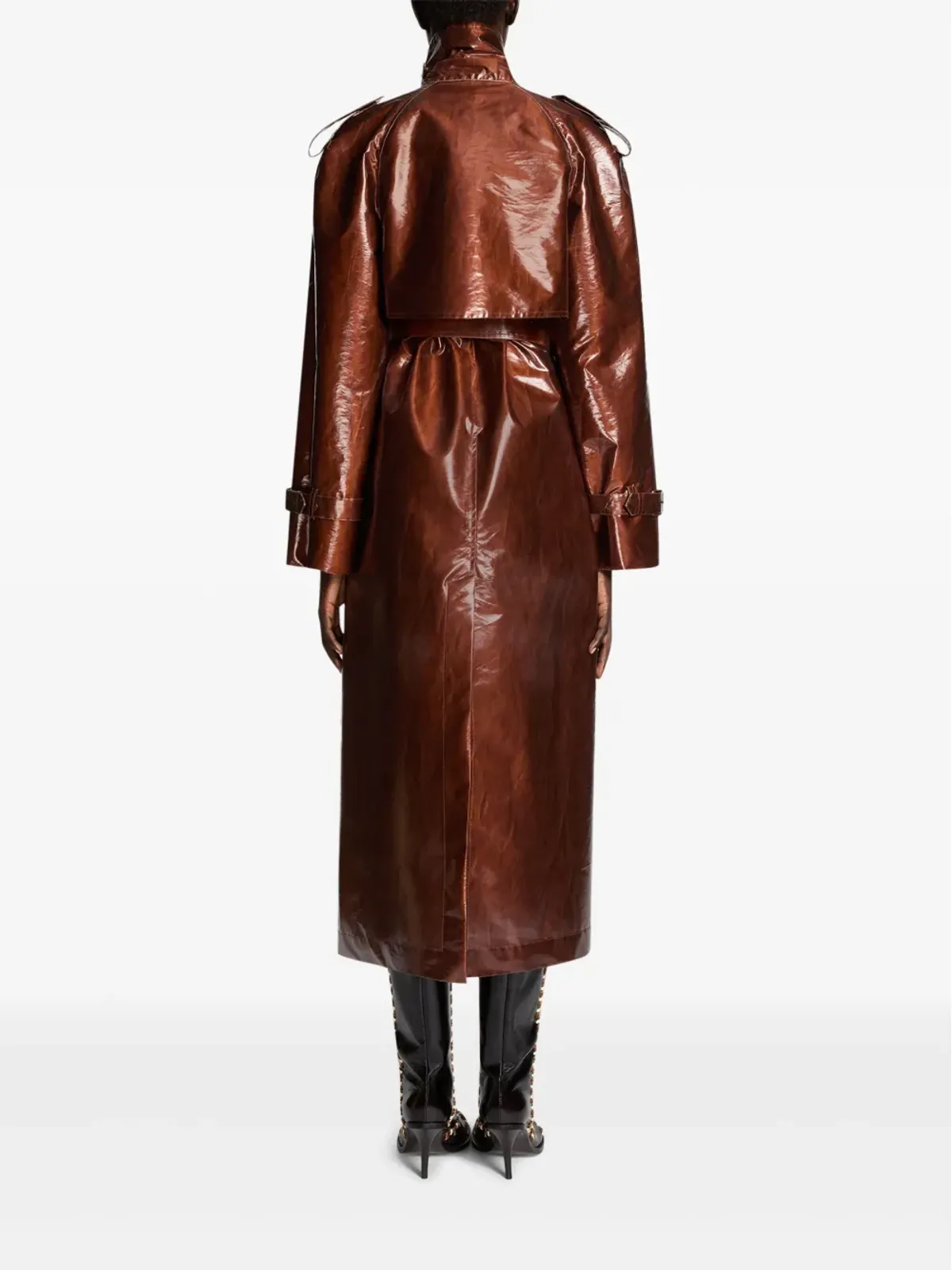 DRIES VAN NOTEN 撥水トレンチコート - 画像4