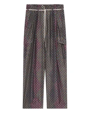 DRIES VAN NOTEN シルクカーゴパンツ - サムネイル1