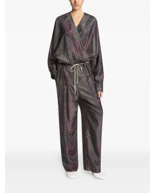 DRIES VAN NOTEN シルクカーゴパンツ - サムネイル2