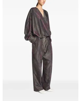 DRIES VAN NOTEN シルクカーゴパンツ - サムネイル3