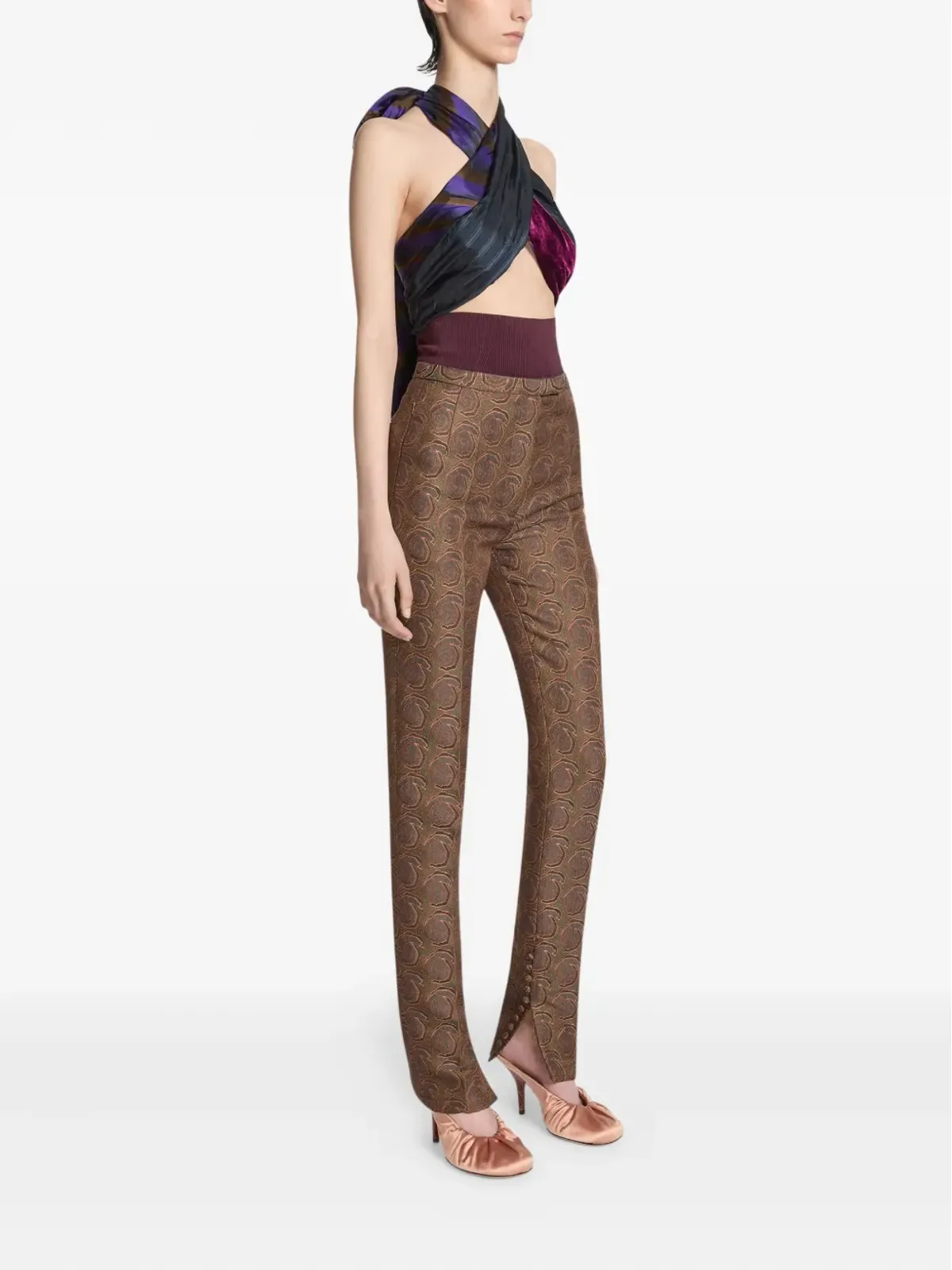 DRIES VAN NOTEN ラップデザイントップス - 画像3