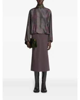 DRIES VAN NOTEN 90mmレザーウェッジブーツ - サムネイル4